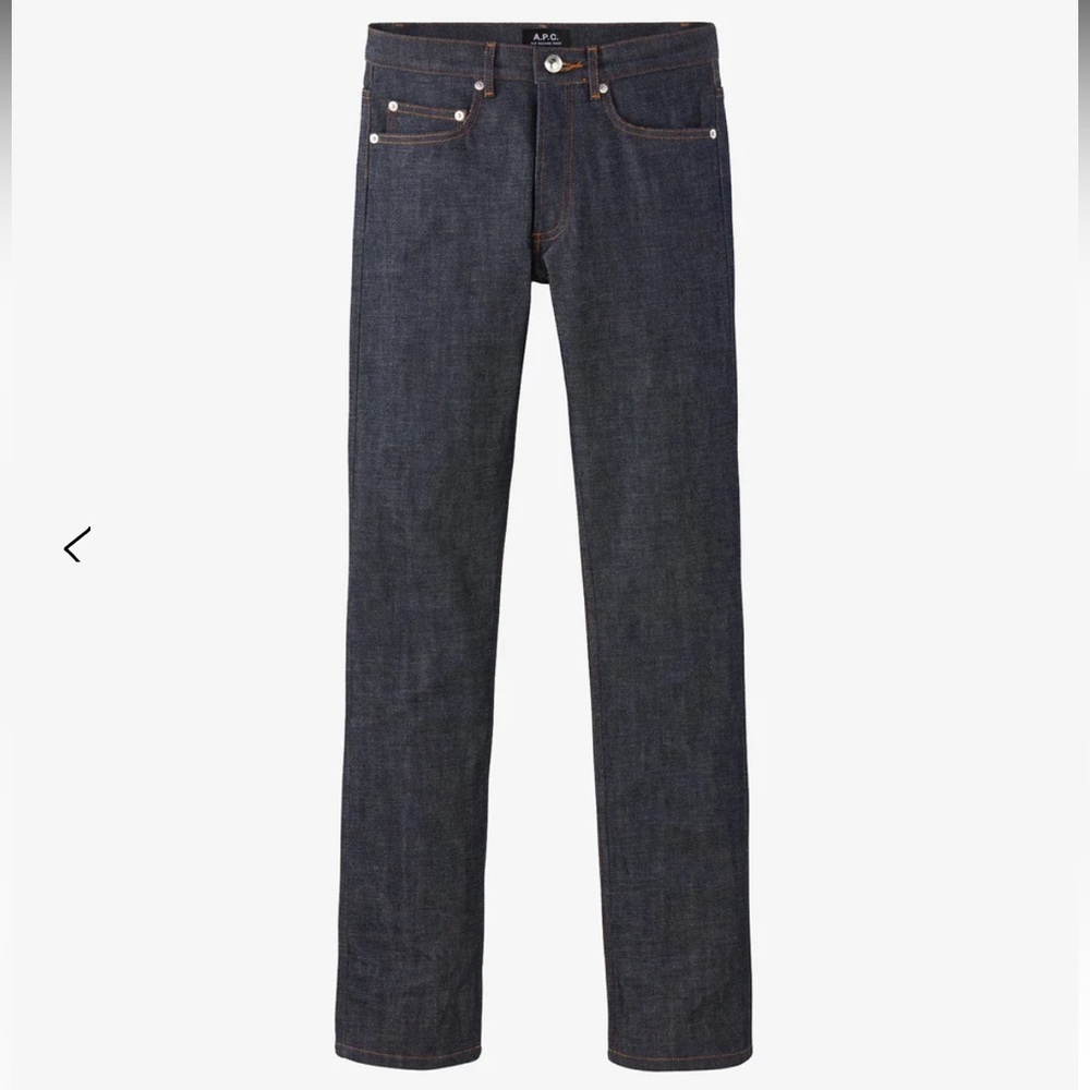 A.P.C. NEW STANDARD JEANS Raw Indigo Size 29 NWT